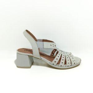 SANDALIA TIRAS TACÓN MEDIANO